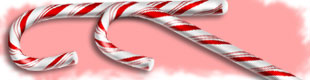 candy cane made in photoshop