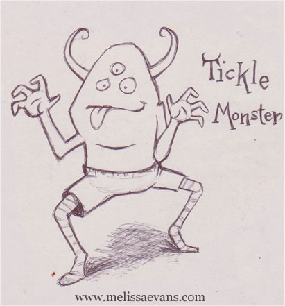 Silly Tickle Monster