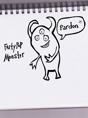 fartyPoP Monster Sketch